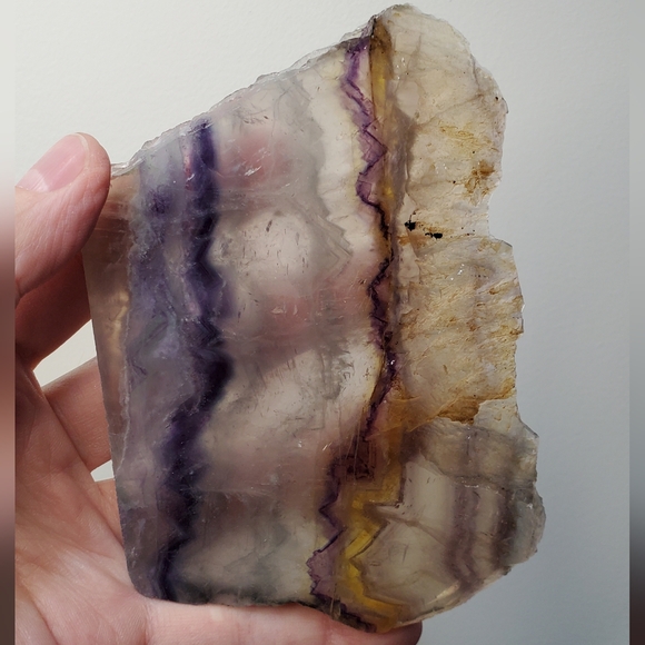 Fluorite Crystal Slab - Picture 9 of 13